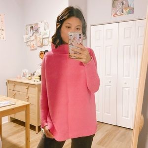 Free People electric pink ottoman tunic